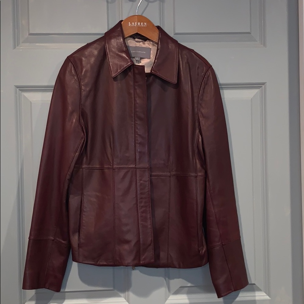 Ann Taylor Authentic Leather Jacket